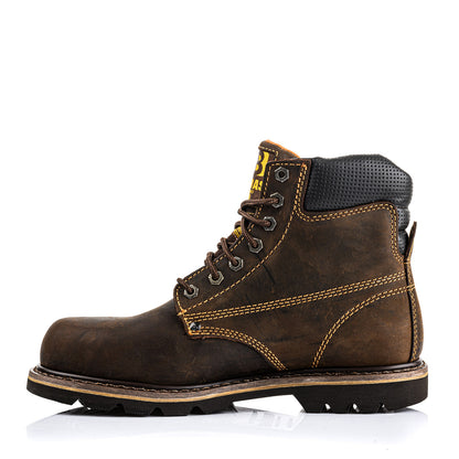 B425SM Hard as Nails Lace Boot - Dark Brown Crazy Horse