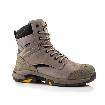 BLASTZ STN Tradez Hoge veterschoen met rits - Stone
